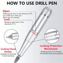 45000RPM Electric Nail Drill Machine Nail File For Manicure Pedicure Salon Rechargeable Sanding Tool