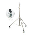 280cm Air Pressure Tripod Bearing 10kg for Camera Stainless Steel Light Stand For Ring Light Live Youtube and Photography Soft