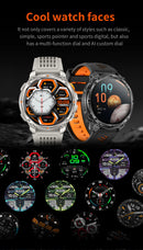 The T-Rex 3 | 1.7" Rugged Outdoor Smartwatch with 1100mAh Battery