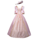 Palace Princess Queen Elegant Ball Party Formal Maxi Dress Medieval Lace Square Neck Medieval Renaissance Victorian Vestidos