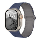Magnetic Strap for Apple Watch Band 44mm 49mm 45mm 41mm 40mm Silicone Bracelet for IWatch Ultra 2 Series 9 8 7 6 5 4 SE 3 42mm