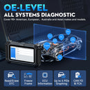 XTOOL D6S Car Diagnostic Tools All System Automotive Scanner For All Car 30+ Services Lifetime Free Update Built-in CANFD FCA