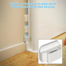 Stair Gate Cat/Puppy/Baby Gate Travel Stair Gate Retractable Gate Child Safety Gate Dog Stair Gate Extra Wider Dog Gate 130cm