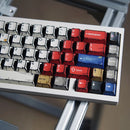 Comic Mixed Lights PBT Keycaps Cherry Profile Five-sided Dye Sub Keycap For ISO Layout Mechanical Keyboard Alice Split Spacebar