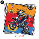 Dirt Bike Birthday Party Decorations for Boys Motorcycle  Party Supplies Motorcycle Balloon Banner Cake Toppers Hanging Decorati