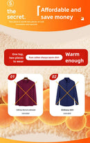 Men's Long-Sleeved Shirt Thickened Warm 7XL8XL Plus Size Autumn/Winter Casual No-Ironing Comfortable Double-Sided Fleece Top