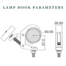 The Anchor Point | 150kg Industrial-Grade Aluminum Alloy Clamp Hooks