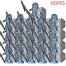 Classic Medieval Movie Elves Dwarf Warrior Iron Foot Dane leader of the Dwarfs Building Blocks LOTR Figures Toys For Children
