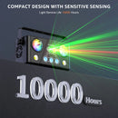 40W Bee-eye Beam Effect Lights RGB LED Disco Ball Light Remote Control Stage Effect Lighting for Party Concert Theater Bar Club