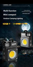 COB Camping Light with Magnetic Hook Emergency Charger, IPX4 Waterproof  Camping Lantern LED Light for Outdoor