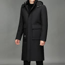 High Quality Winter Parka Men Fashion Long Warm Windbreaker Hooded Casual Thick Warm Men Parka Jacket Windbreaker Coat Men 5XL