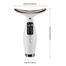 7 Colors LED Lights Face Neck Beauty Device Vibration Massage Improve Neck Lines Home Use Face Lifting Machine