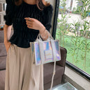 女士派对托特包 PU 皮革亮片手提包 休闲时尚闪亮便携可调肩带购物手提包