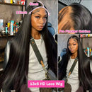 The Aurelia | Bone Straight HD Lace Front Wig in Remy Human Hair
