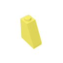 Gobricks 10PCS Bricks Assembles Particles 60481 2x1x265 Degree Slope Bricks Building Blocks Replaceable Parts For Children Gifts