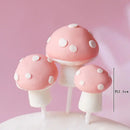 Easter Bunny Cake Topper Rabbit Animal Mushroom Ornaments Cake Decoration Party Birthday Dessert Decor Baby Shower Baking Gifts