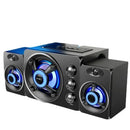 3D Hifi Stereo USB Active Bluetooth Speaker Computer Multimedia RGB Subwoofer AUX, USB, TF Suitable for TV, Computer Audio