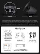 PXN V900 GEN2 Driving Simulator Gaming Steering Racing Wheel 270°/900° Rotation for PC ,Switch,PS3 PS4 Xbox One,Xbox Series X/S