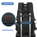 SWICKY Male multifunction fashion business casual travel waterproof 15.6 inch 17.3 inch Laptop men backpack,Boys' school bags