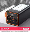 50000mAh-Power Bank 66W PD Fast Charging – Outdoor Camping Battery Pack with UK Plug