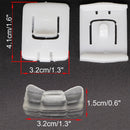 6/12X Seat Fastener Rail Runner Clips Slider Guide For VW PASSAT B1 B2 B3 B4 1973 - 1997 Dasher Corsar Carat Santana Quantum 35i