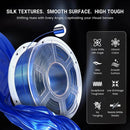 JAYO  pla plus SILK Three Colors Silk Rainbow 3D Printer Filament 1.75mm 100% No Bubble FDM 3D Printer Materials for 3D Printer