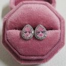 2026 Pink Silver Color Zircon Stud Earrings For Women Earing Girl Party Gift 1 dollar items Gothic freeshipping y2k Jewelry Z7