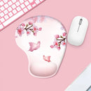 Marbled Texture Wrist Rest Mouse Pad Ergonomic Non Slip Hand Support Mouse Mat Comfortable Oil Painting Gaming Mousepad