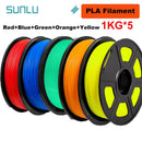 The Stratum Forge | SUNLU 5KG Professional-Grade 3D Printing Filament Bundle