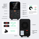 Wanptek DC Power Supply 30V 10A 60V 5A 120V 3A Adjustable Laboratory Power Supply with USB fast Charging Bench Power Supplies