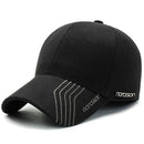 Wholesale Golf Hat Outdoor Thicken Warm Men Dad Hat Knitted Design Snapback Hat Sunscreen Visor Brim Shade Snapback Hat Earmuffs