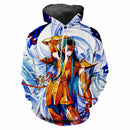 Saint Seiya Classic 3D Harajuku Printed Cartoon Anime Cool Fashion Avant-garde Men Women Soft And Comfortable Trendy Hoodie Top
