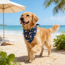 The Orchard | Fruit-Floral Adjustable Dog Bandana for Small, Medium & Large Breeds