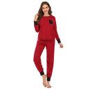 Women Pajamas Set New Pigama  Homewear Female Long Sleeve Cute Sleepwear Casual Pyjamas nightwear women
