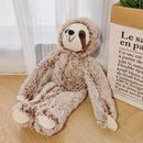 Sloth Stuffed Animals Brown Sloth Doll Kawaii Plush For Toddler Soft Cute Fluffy Plush Toys For Valentine's Day, Easter Gifts Em