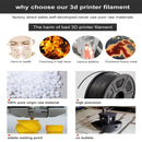 The LayerStack | 10-Roll 1.75mm 3D Printer Filament Collection (PLA / PETG / SILK)