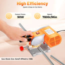 Mini Benchtop Cut-off Chop Saw wood metal Angle Moulding cutter 45° Miter Saw
