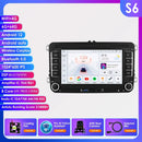 适用于大众POLO GOLF 5 6 Plus PASSAT B6 JETTA TIGUAN TOURAN SHARAN SCIROCCO CADDY 西雅特 Carplay 音频立体声 GPS 的安卓14车载收音机