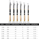 Telescopic Fishing Rod Carbon Fiber Fishing Pole Cork Handle Small Short Sea Pole for Seawater Freshwater Bass Trout Fishing