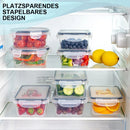The Fresh Keep | 12-Piece Sealed Refrigerator Storage Box Set