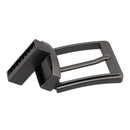 KOLBER Fashion Men's Belt Buckle High Quality Zinc Alloy 3.5cm Reverse Buckle Smooth Silver Belt Pin Buckle for Trousers Male