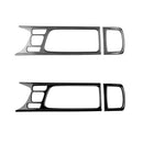 适用于丰田Yaris CROSS 2021 2022右舵碳纤维中控水杯架装饰盖贴纸