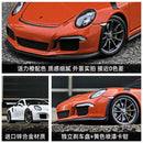 威利 1:24 保时捷 911 GT3 RS 蓝色合金汽车模型 仿真车摆件 收藏礼品玩具 压铸模型 男孩玩具