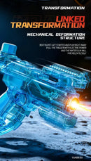 The Aqua Blitz | High-Power Electric Water Gun with LED Flashing Action