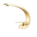 Black Bathroom Basin Faucet Deck Mount Black Chrome Washing Basin Mixer Water Taps Creative Hot Cold Water Crane Mixers