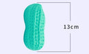 Dog Chewing Toy Simulation Peanut Squeaking Plaything Grinding Teeth Cleaning Anti Bite Rubber Cat Pet Toy Interactive Chew