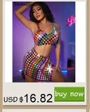 Sexy y2k clothes metal rhinestone corset crop top women summer nightclub party tops for woman see through beach halter tank top