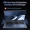 New Ultra Slim Laptop 14.1" 16GB RAM 2TB SSD Intel N3700 Notebook Gamer 1920*1080 Display Office Study Computer PC Windows 11 Pro
