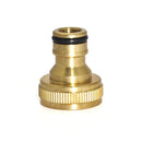 Brass G3/4in  Garden Tap Connector Water Hose Adaptor Quick Release Home Gardening Tool Accessories