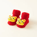 Kids Christmas Socks Children's Socks Girls Boys Non-slip Print Cotton Toddler Baby Socks Newborns Infant Short Socks Clothing